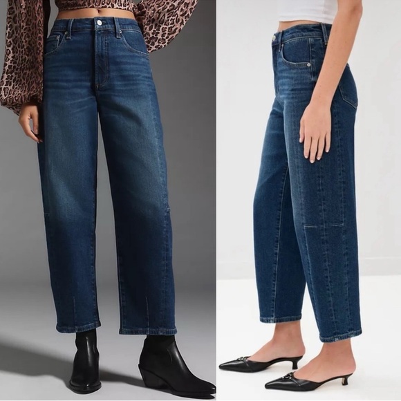 Anthropologie Pistola Barrel Leg Eli Venice Ankle Jeans